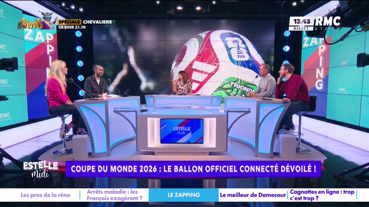 ⚽ Gros débat foot 🎙️ Carine Galli : "Le foot c'est des injustices ! Je suis contre la VAR et la technologie ! La VAR c'est insupportable ! Pendant 6mn tu attends..." 🎙️ Estelle Denis : "Les matchs dont on se rappelle le plus c'est quand il y a des injustices !" #EstelleMidi