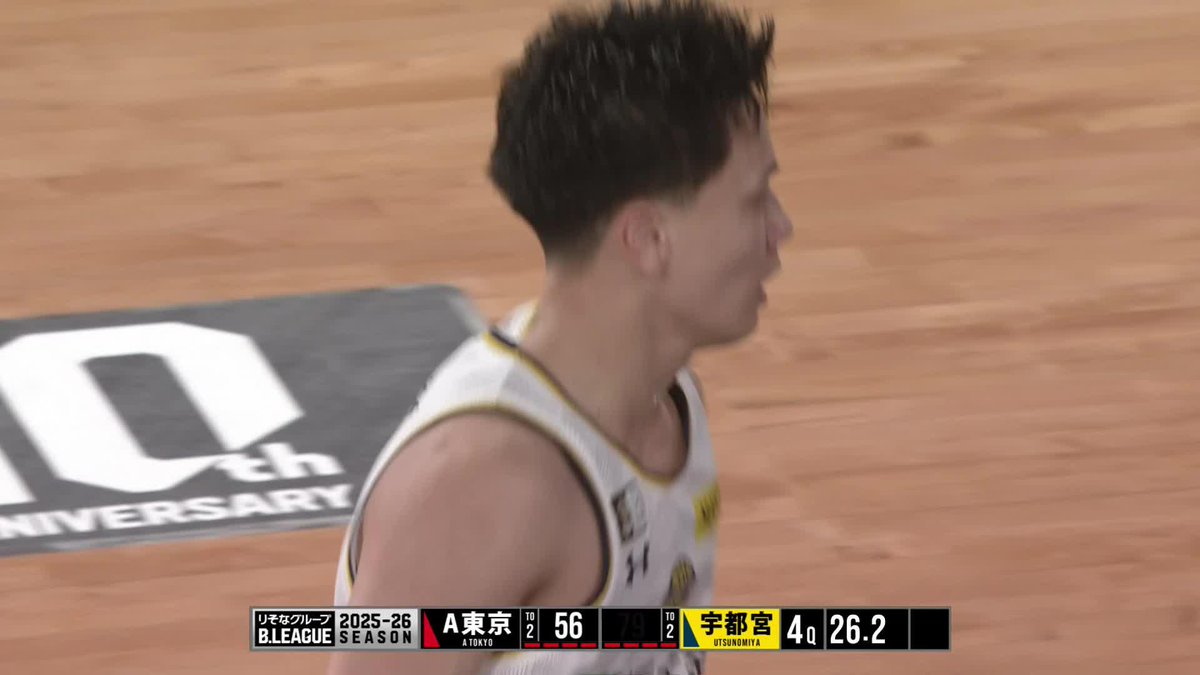 10/3(金) A東京 試合終了 ブレックス 81 - 56 A東京 #6 比江島が3Pシュートを決めると、#42 フォトゥの得点をお膳立て。 #17 星川がリングにアタックして得点。 #10 竹内が3Pシュートを決め得ると、#11 青木と#15 石川も得点し、81-56でまず1勝!! 本日も勝利の後押しをありがとうございました!