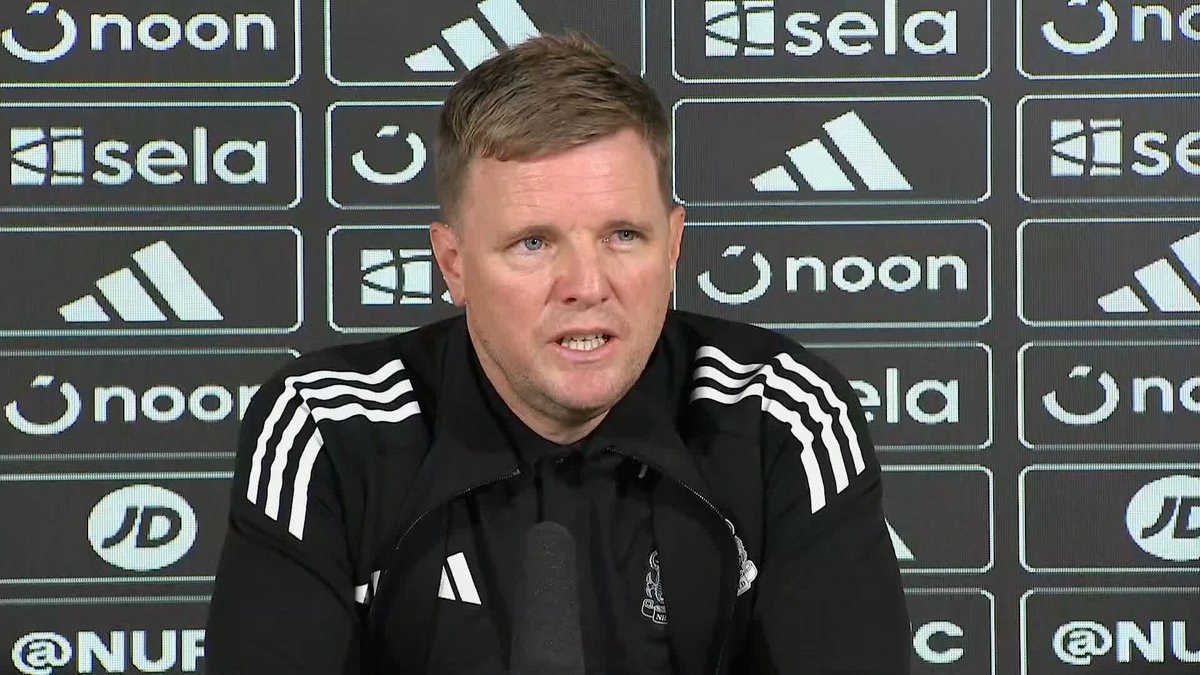 Eddie Howe gives an injury update on his squad ahead of Newcastle's match with Nottingham Forest 🎙️⬇️