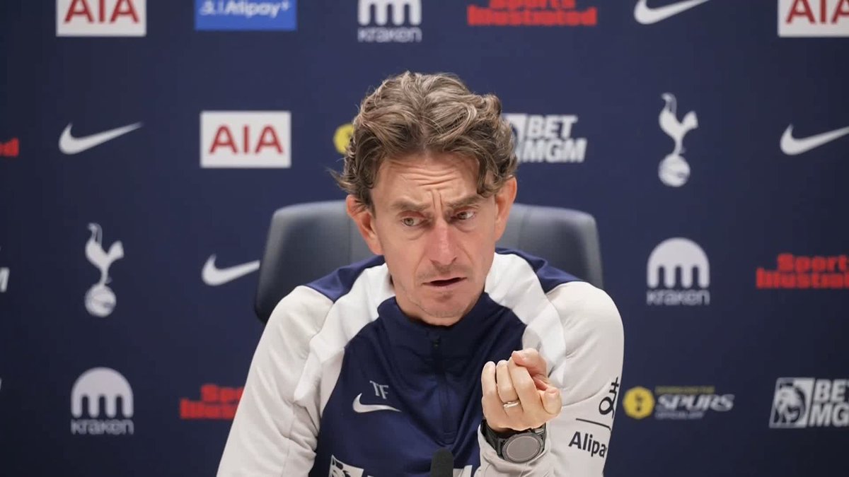 "Romero is fit and will start tomorrow" Spurs boss Thomas Frank says Cristian Romero is back fit to face Leeds tomorrow but Dominic Solanke and Randal Kolo Muani remain out ⚪
