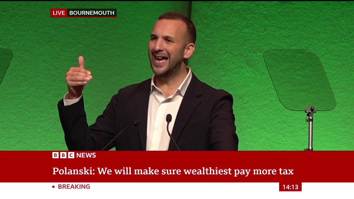 "We are not messing around, we are here and we are ready to win," Zack Polanski says "May is huge - hateful, divisive politics is on the ballot paper. We can and must reject that, he adds Follow live: