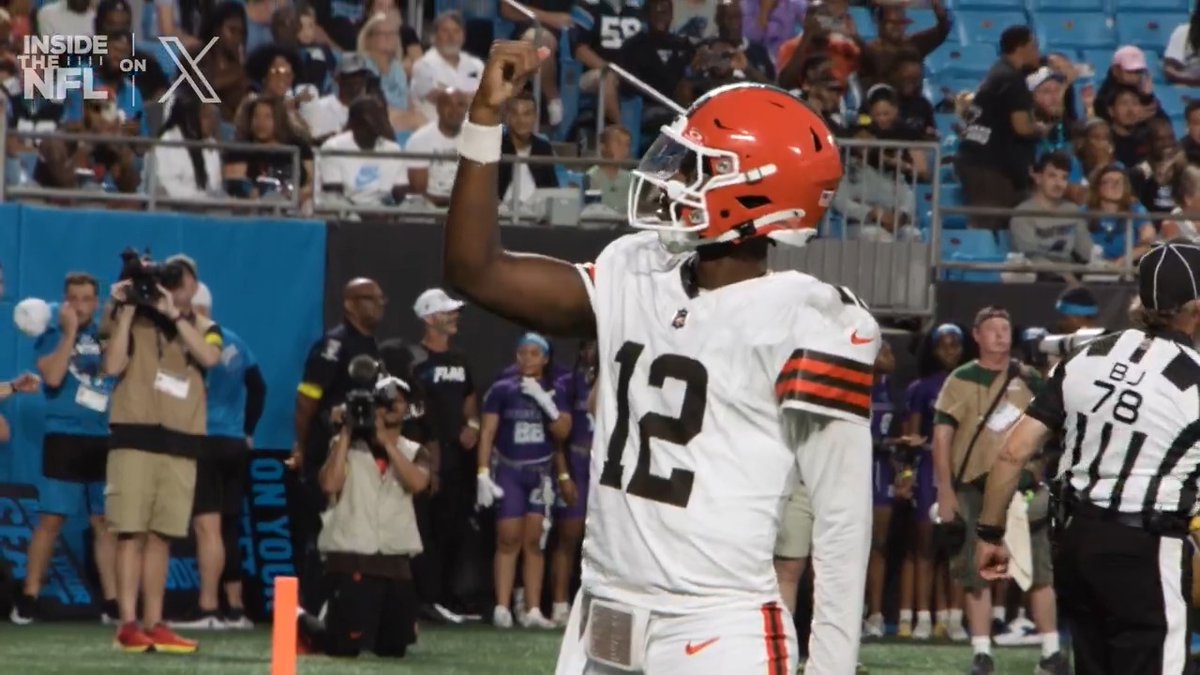 "This move gets you one step closer to Shedeur Sanders." @RealRClark25, Bruce Arians, and @OchoCinco think Dillon Gabriel is not the Cleveland Browns QB answer and may get exposed on Sunday.