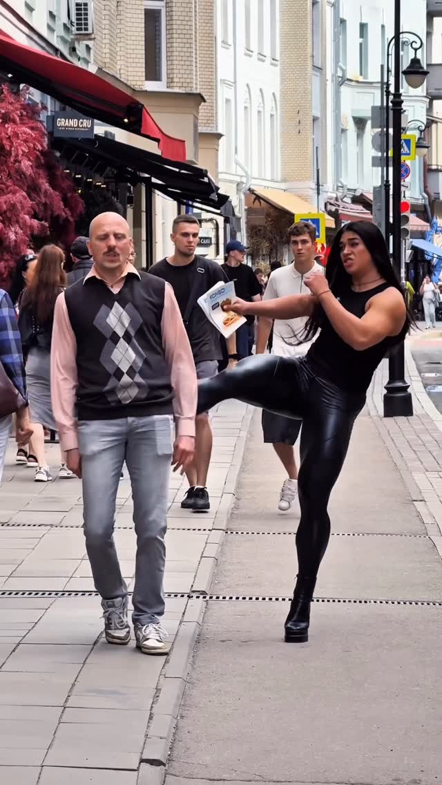 Why hasn't she been arrested for violence?