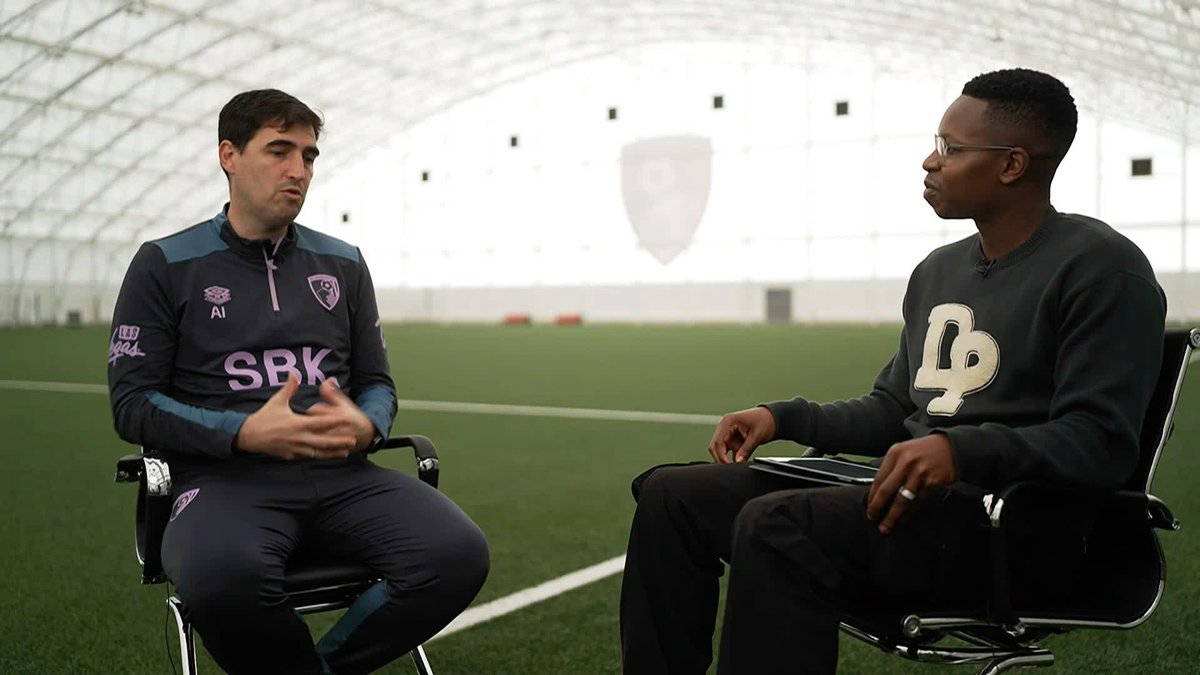 "We have to value the long-term" 💬 Andoni Iraola admits that he is 'overwhelmed' by such positivity surrounding his philosophy as a manager, but wants the players to take credit for how he has Bournemouth playing🍒