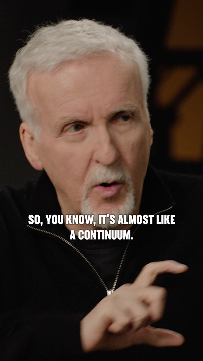 James Cameron share the most exciting aspect of #AvatarTheWayOfWater returning to the big screen.