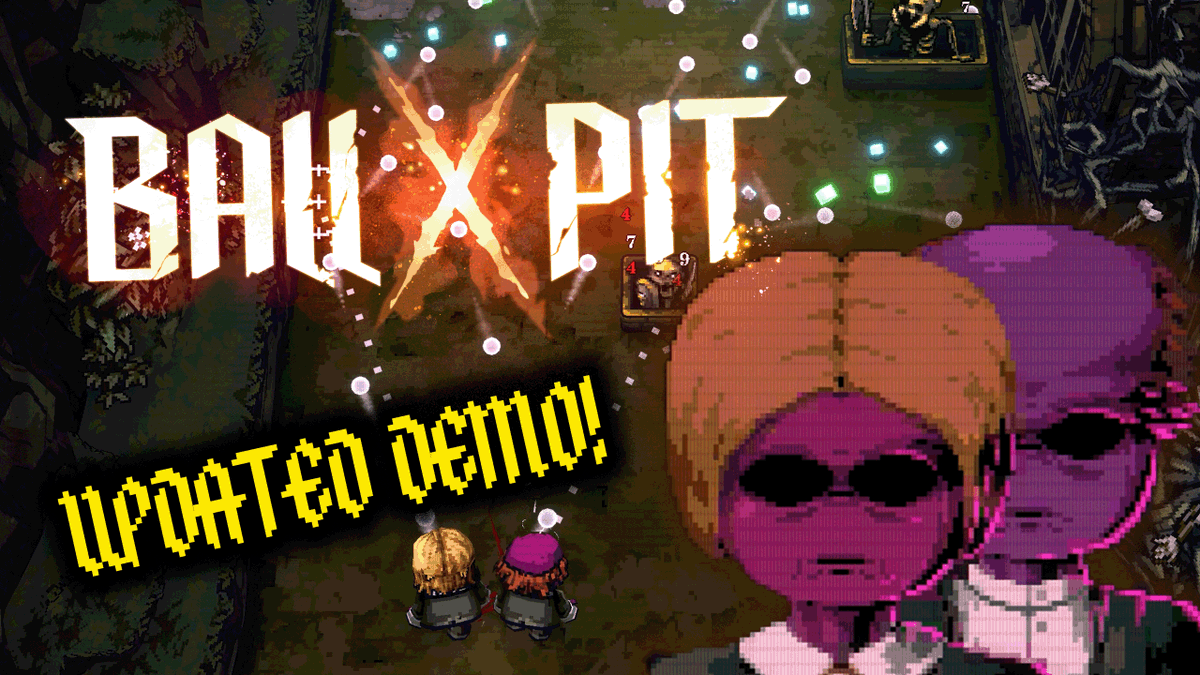 BALL x PIT has a new demo on Steam and you can put 20 hours into it because all progress carries over to the full game release on October 15. Ball long, ball hard. For Ballbylon. Play BALL x PIT ๐ SHADOW UPDATE OUT NOW.