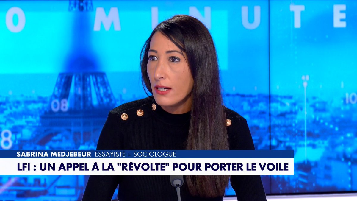 Sabrina Medjebeur souhaite que «l’islamophobie disparaisse du champ lexical de la politique», dans #180MinutesInfoWE