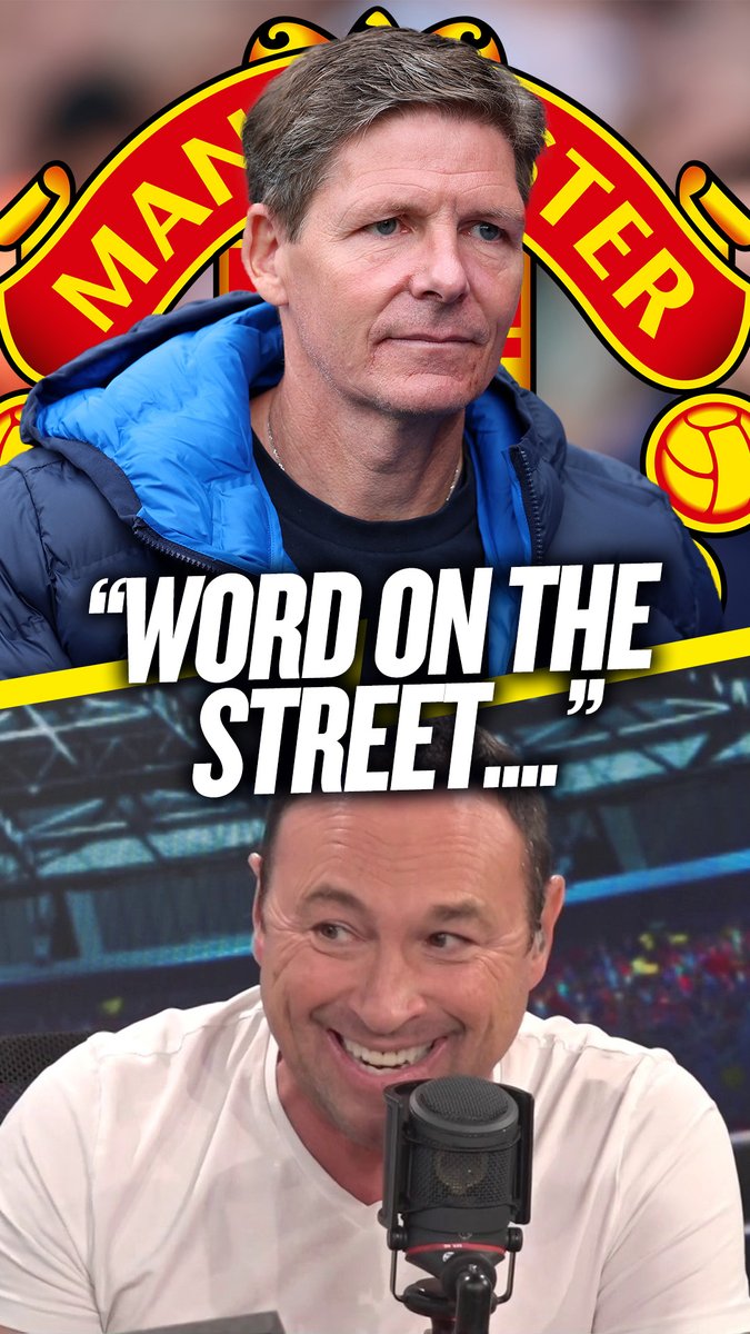 ❌ Cundy: "Oliver Glasner has turned down a new contract!" 🤦♂️ O'Hara: "You're making up rumours!" ✅ Cundy: "I'm not making rumours up! That's the word on the street!" Jason Cundy reveals what his "sources" are telling him about #CPFC's Glasner and the #MUFC job... 😅