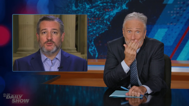 Jon on how Ted Cruz and Glenn Beck are denouncing the very language they've used against Democrats