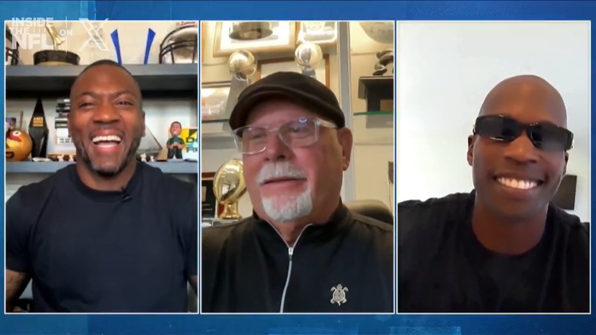 "They're like juiced up baseballs" With the way kicking balls and longer field goals are trending, @OchoCinco is confident he could hit from 60+ yards 🤣 @RealRClark25 | Bruce Arians