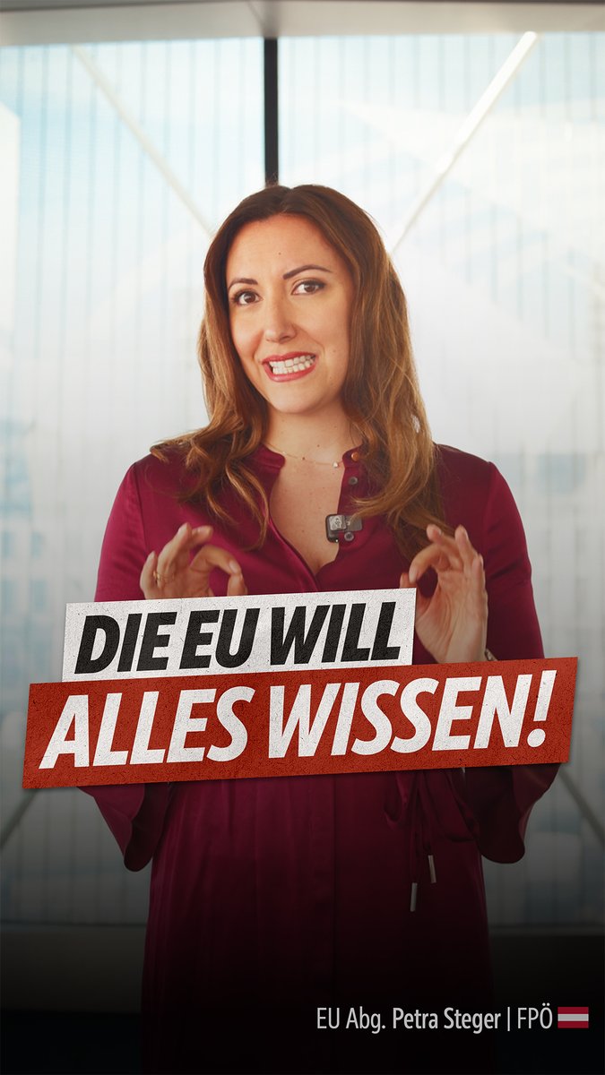 Die EU arbeitet seit Jahren am zentralen Vermögensregister. Was harmlos als „Kampf gegen Geldwäsche und Terrorismus“ verkauft wird, ist in Wahrheit der nächste Schritt in Richtung totaler Überwachung. Jeder Bürger soll sein gesamtes Eigentum – Bargeld, Gold, Kryptowährungen, Wertanlagen – für die Brüsseler Datenbank offenlegen. Damit wird Tür und Tor geöffnet für Zwangsabgaben, Enteignung und politischen Missbrauch. Heute heißt es Transparenz, morgen vielleicht Sondersteuer auf Ihr Erspartes. Wir Freiheitliche sagen klar: Eigentum ist Freiheit – und muss vor dem Staat und vor allem vor der EU geschützt werden. Schluss mit den globalistischen Kontrollfantasien, zurück zu Souveränität und echter Freiheit für die Bürger.