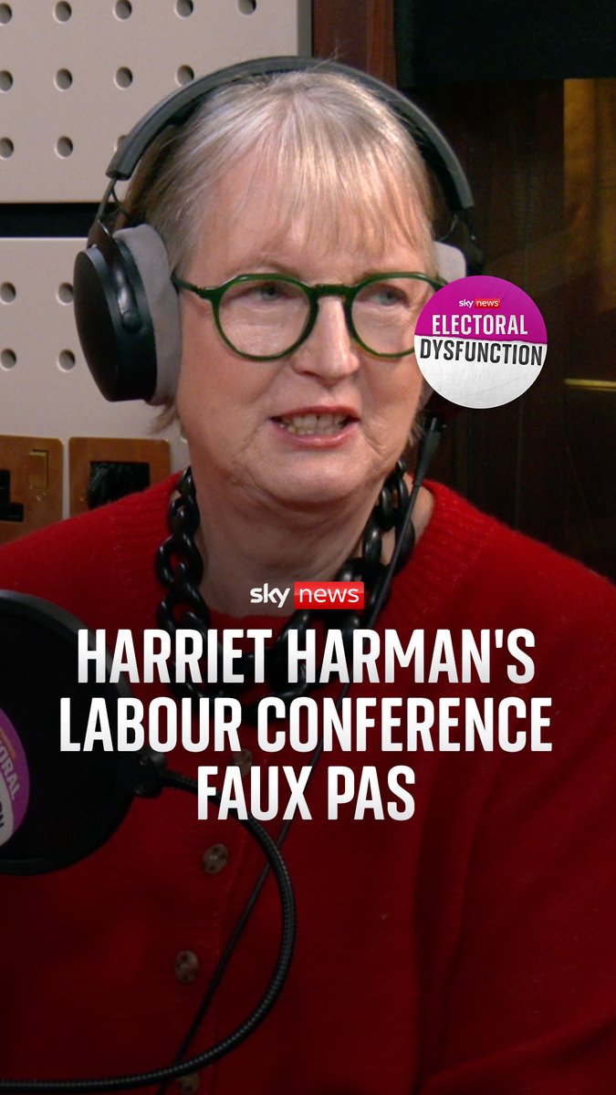 . Harriet Harman recalls accidentally announcing Angela Eagle's engagement to the entire Labour Conference when she was deputy Labour leader in this week's episode of Electoral Dysfunction. Listen here: