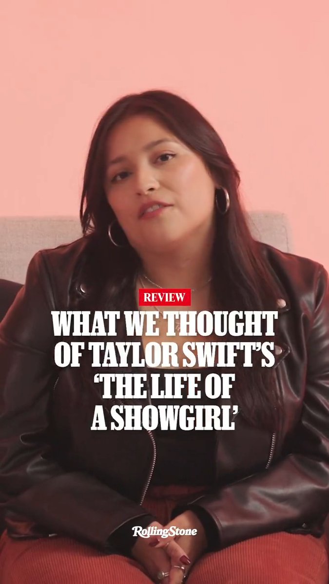 Rolling Stone's maya georgi breaks down why we gave Taylor Swift #TSTheLifeofaShowgirl a 5-star review ⭐