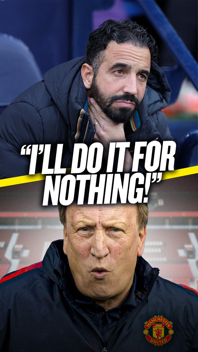 ✅ "I'm available if they're struggling!" 💷 "I won't charge them, I'll do it for nothing!" Neil Warnock has an offer for #MUFC that they surely can't turn down! 🤣