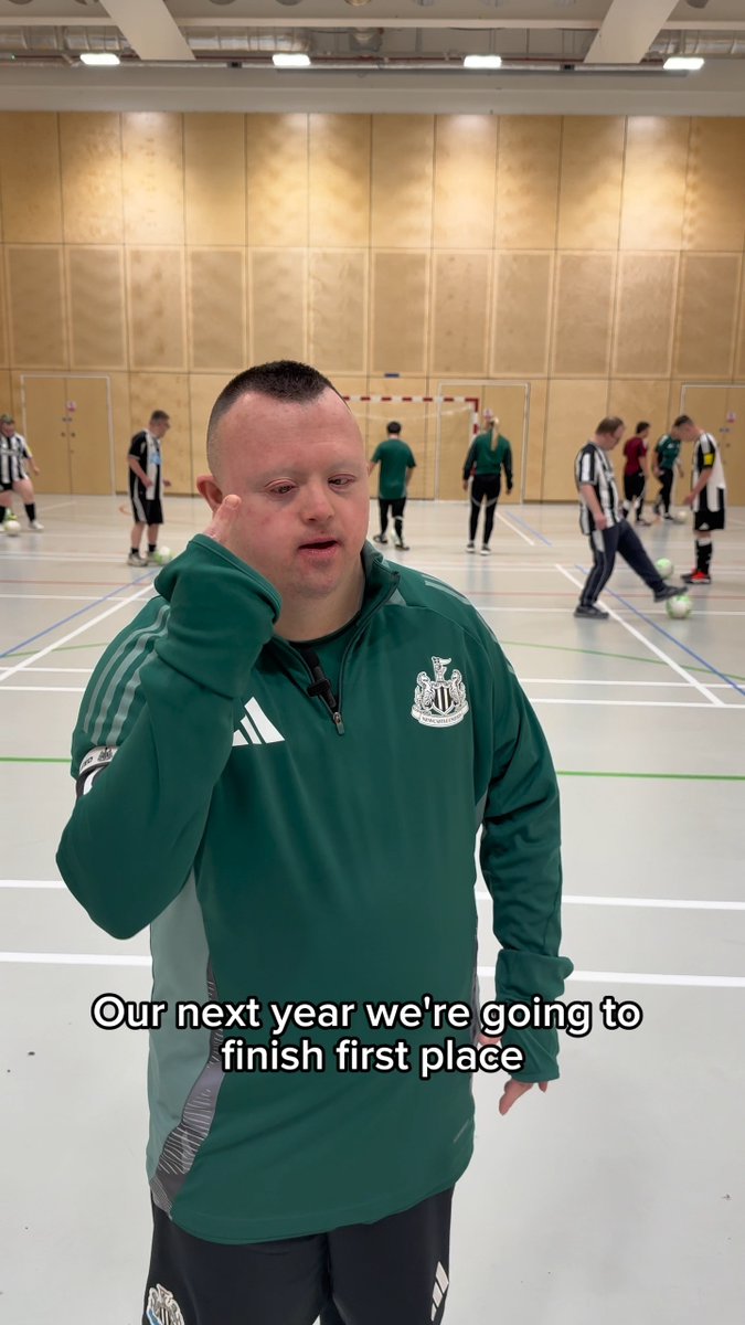 The real Toon Army ⚫⚪ Our Down syndrome football team bring it home from the Genuine Cup in Houston, Texas 👏