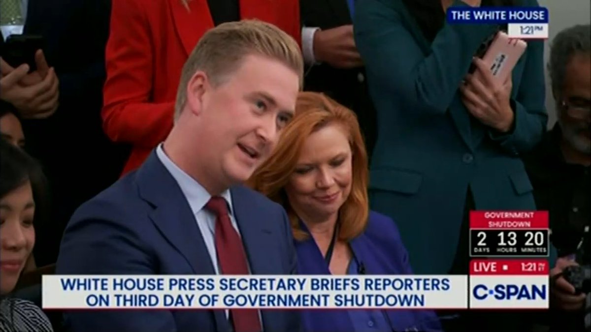 Q: During the campaign, Trump said he did not know anything about Project 2025. Now he knows about it. Is that the blueprint for shrinking the government? Leavitt: The blueprint is what Trump and his team decide