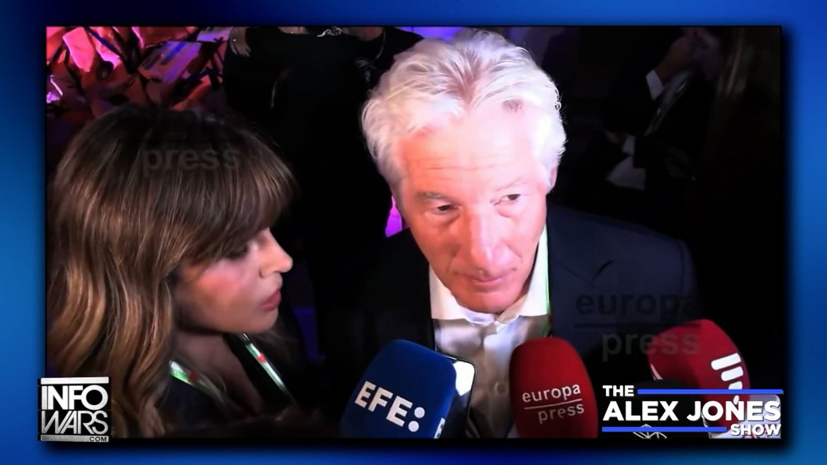 VIDEO: Hollywood TDS On Full Display! Richard Gere Says, "We Have A President Who's Not Only Crazy, But A Dark, Dark Presence... In Six Months He's Almost Destroyed Our Country!" While Jimmy Kimmel Continues His Nationwide Tour Bitching About Trump, "That Son Of A Bitch!"