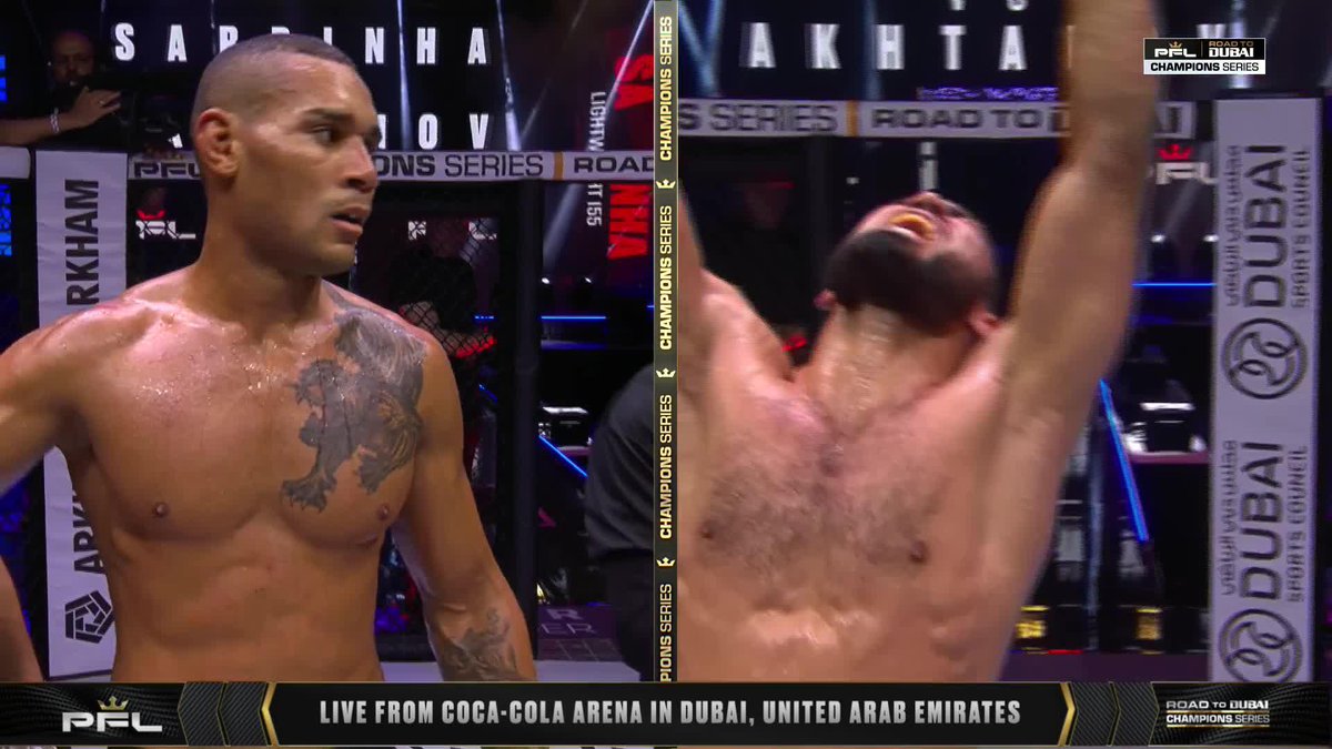 Mirafzal Akhtamov takes it by split decision! #RoadToDubai | LIVE NOW | Streaming on the ESPN App