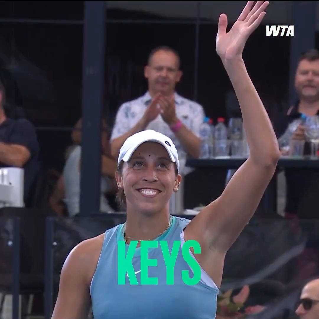 2016 🤝 2025 Locking in her second appearance at the year-end finals! Madison Keys | #WTAFinalsRiyadh