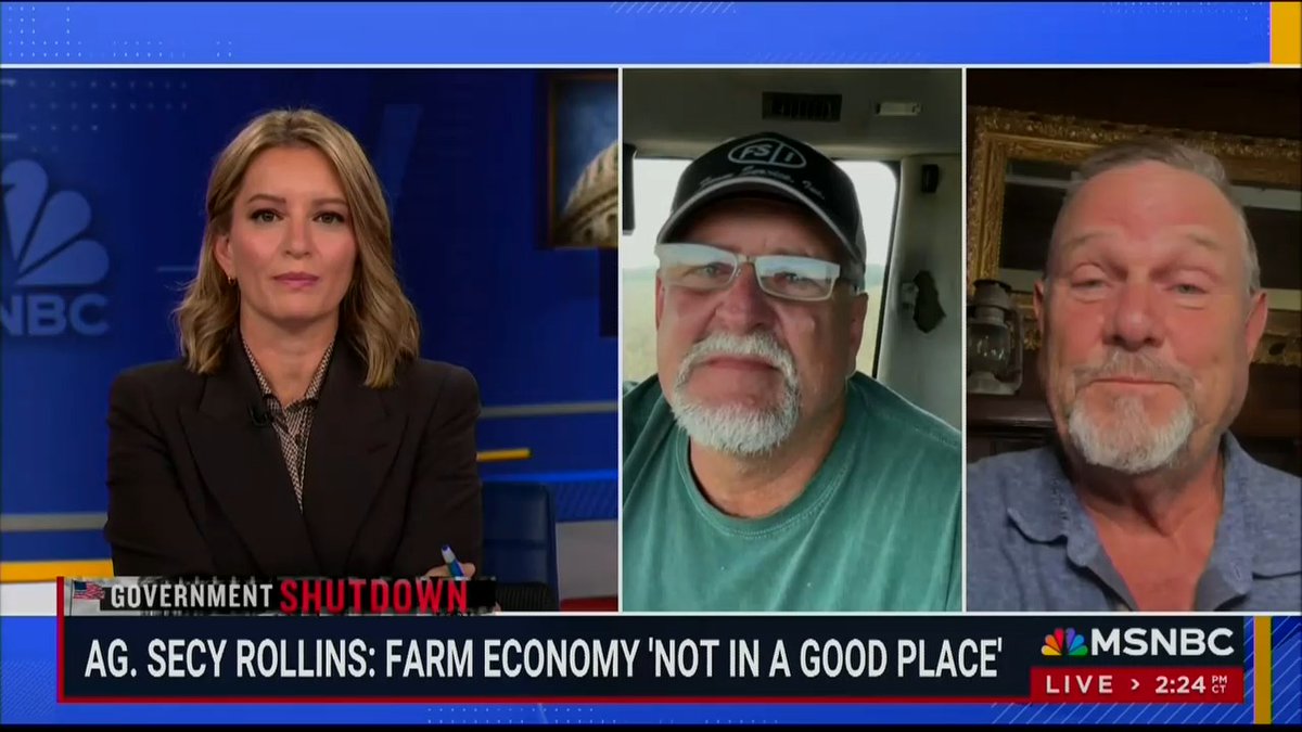 Q: Trump put out a message that he will be meeting with Xi and they will discuss soybeans, Do you put much stock in that? Soybean farmer: What good is it going to do to discuss soybeans in November? In November, the Brazilians will start cutting. They don't need us. What bargaining power are we gonna have then?
