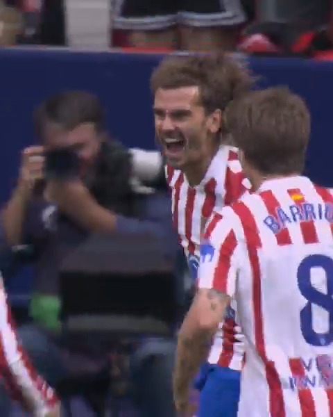 Este gol de Antoine Griezmann para la manita quedará siempre para la historia. Y con la primera asistencia de Álex Baena con la camiseta del Atlético de Madrid.