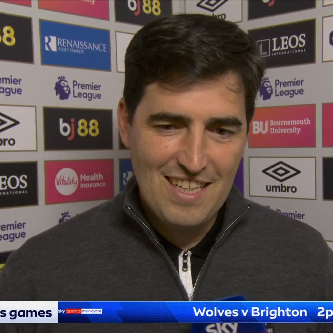 "They have technically lovely players up front" Andoni Iraola speaks ahead of Bournemouth's clash with Fulham 🎙️