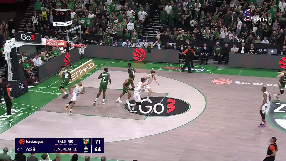 🟡🔵Wade Baldwin'den harika üçlük!