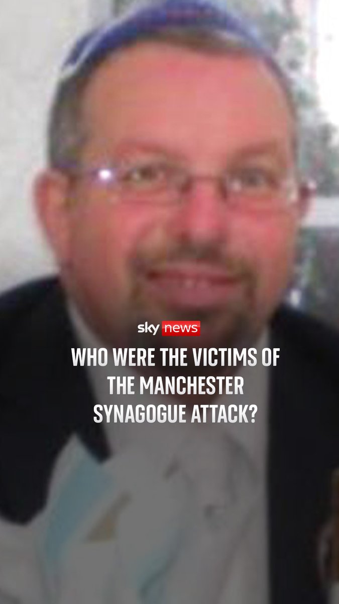 Adrian Daulby, 53, and Melvin Cravitz, 66, died in the attack at Heaton Park Hebrew Congregation Synagogue in Crumpsall on Thursday, Greater Manchester Police said. Sky's North of England Katerina Vittozzi has been speaking to the people who knew them.