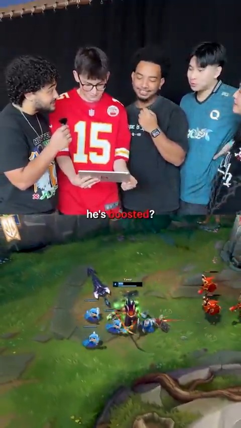 We asked fans at #LTA Finals to guess the rank of this Yasuo Solo Queue clip…but little did they know it was SR Fudge himself 💀
