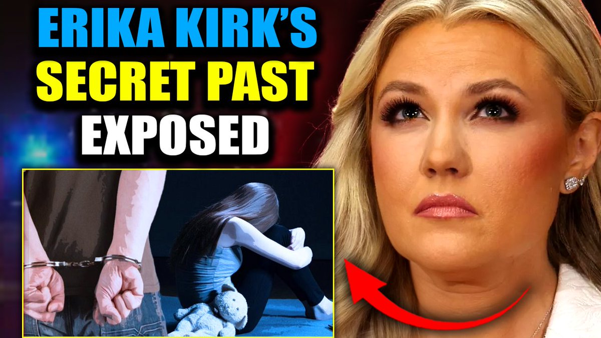 Leaked Gov't Files Expose Erika Kirk's Links to VIP Child Trafficking Ring The Erika Kirk rabbit hole just got a whole lot deeper. Shocking revelations from her past are blowing the accusations sky high. And while the mainstream media scrambles to mislead and distract the public, we've got the documents and the videos the world has been waiting for.
