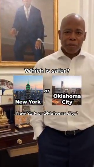 This trivia game was too easy as mayor of America's safest big city.