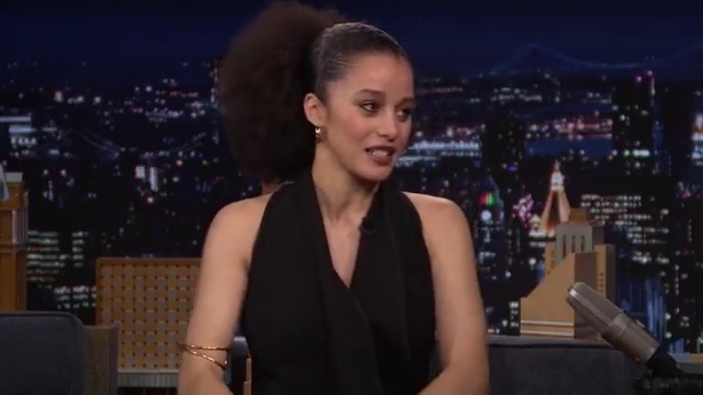 Chase Infiniti got flowers from her idol Zendaya for One Battle After Another 🤍 #FallonTonight