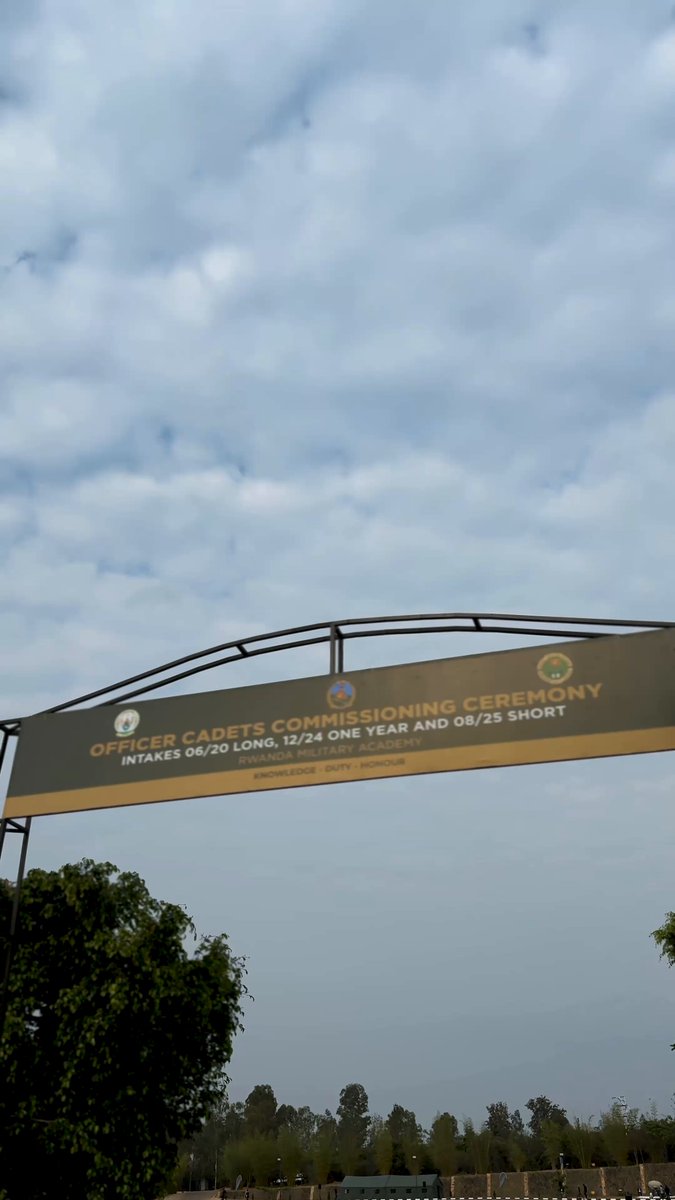 "Our country lacked peace for many years in the past. It has now been 31 years since Rwanda rebuilt itself, established security, restored peace, and fostered unity among Rwandans and with other countries. A strong nation, built on a solid foundation, must be secure, and build on that security to achieve progress. All Rwandans, including those in this profession [military career] have a role to play." President Kagame | Officer Cadets Commissioning Ceremony.