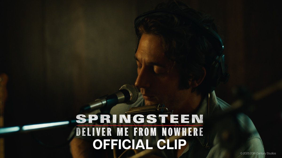̶S̶t̶a̶r̶k̶w̶e̶a̶t̶h̶e̶r̶ ̶ Nebraska. See Jeremy Allen White as Bruce Springsteen in #SPRINGSTEEN: DELIVER ME FROM NOWHERE in theaters October 24. Get tickets now: