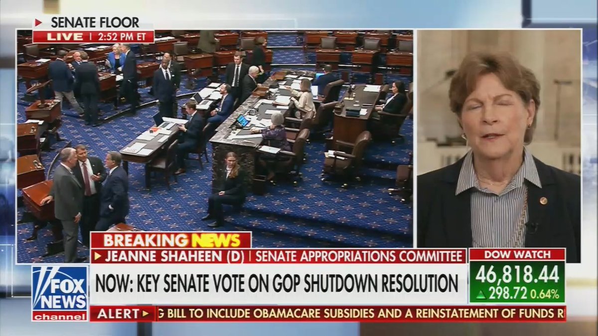 Sen. Shaheen: This is an issue that matters not just to people that are Democrats or independents, but to Republicans as well. There's a new poll that shows that 57% of people that identify themselves as MAGA Republicans support extending these ACA credits.