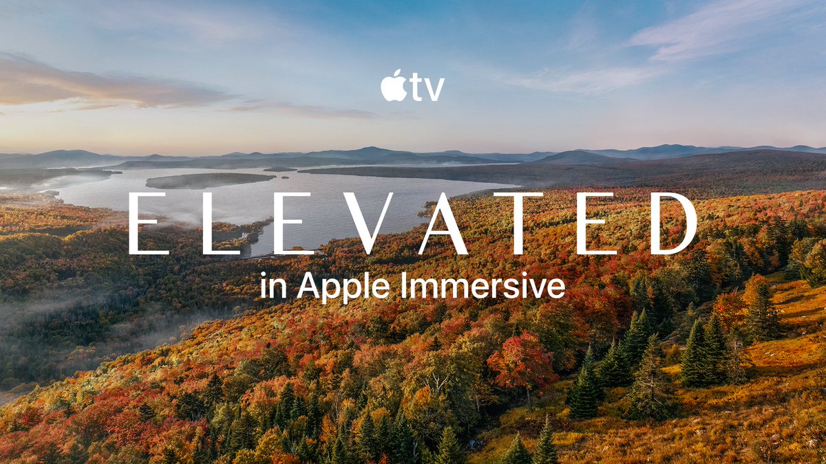 Fall is finally here โ in Apple Immersive Video. Experience Maineโs autumnal beauty in an all-new episode of Elevated, narrated by Academy Award winner Tim Robbins. Only on #AppleVisionPro.