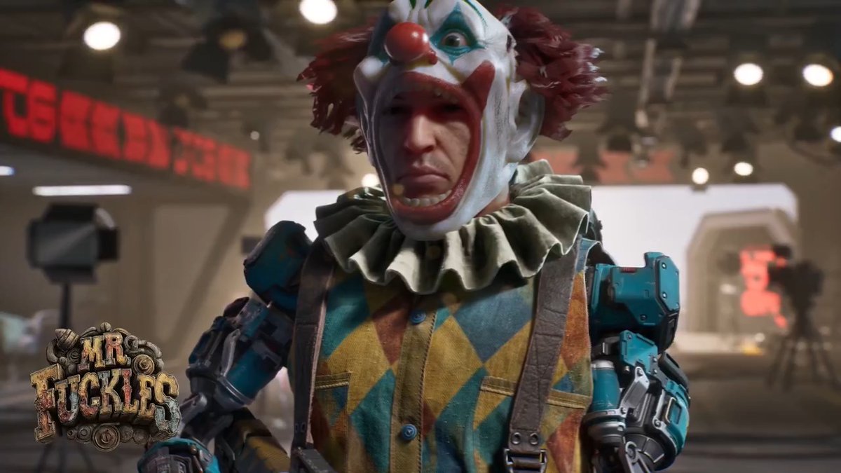 From kids’ parties to kill counts. He doesn’t blow balloons, he blows holes through your chest. Welcome to Teardrop, Mr Fuckles.