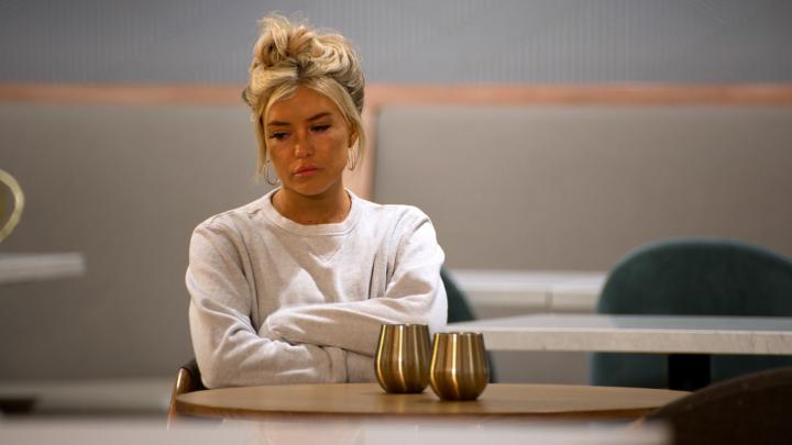 Kacie telling Patrick she can’t do the experiment any longer #LoveisBlind
