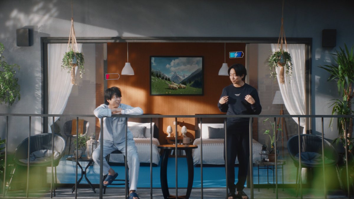 📺TVCM放映スタート📺 普段から疲労回復パジャマBAKUNEを愛用している #櫻井翔 さん出演✨ 新CM『寝ている時間を有効に』篇をぜひご覧ください！ ▼CM特設ページでメイキング映像も公開中！