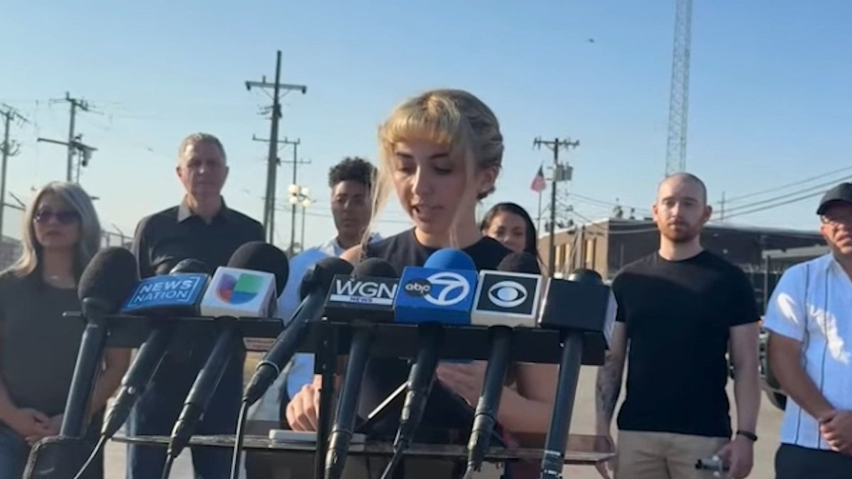 Illinois Democratic congressional candidate and ICE protestor Kat Abughazaleh: "Every day is an exercise in chaos with only one constant, and that is indiscriminate violence by ICE. We watched as agents hit, throw, shoot and gas young women and old men, civilians and veterans, disabled people and service dogs, protesters and their documentarians. All without knowing who these men are, what agency they work for, or what they are allowed to do."