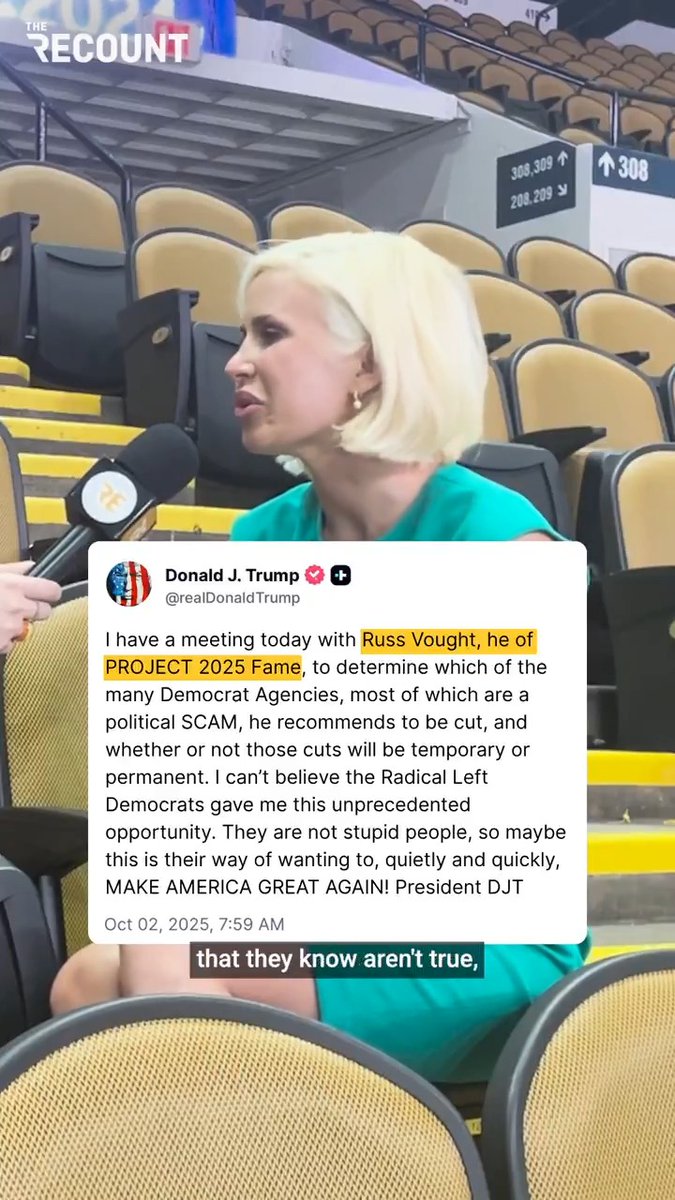 Last July, Trump's deputy comms director Caroline Sunshine told us, "Project 2025 isn't something that [Trump] has anything to do with. It's not something that he knows about." This week, Trump openly embraced the conservative blueprint and one of its architects, Russ Vought.