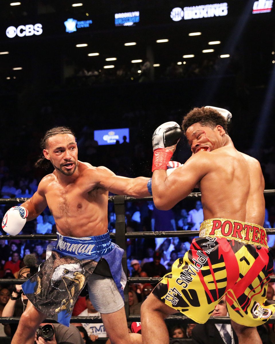 You can throw all the volume you want, but Keith Thurman Jr. counter-game is a defensive masterpiece. He sees your punch coming and drops the perfect shot to shut it down. That's boxing IQ on full display. 🧠 Get your 🍿 ready for #FundoraThurman because a boring Keith Thurman isn't possible. 🙅♂️