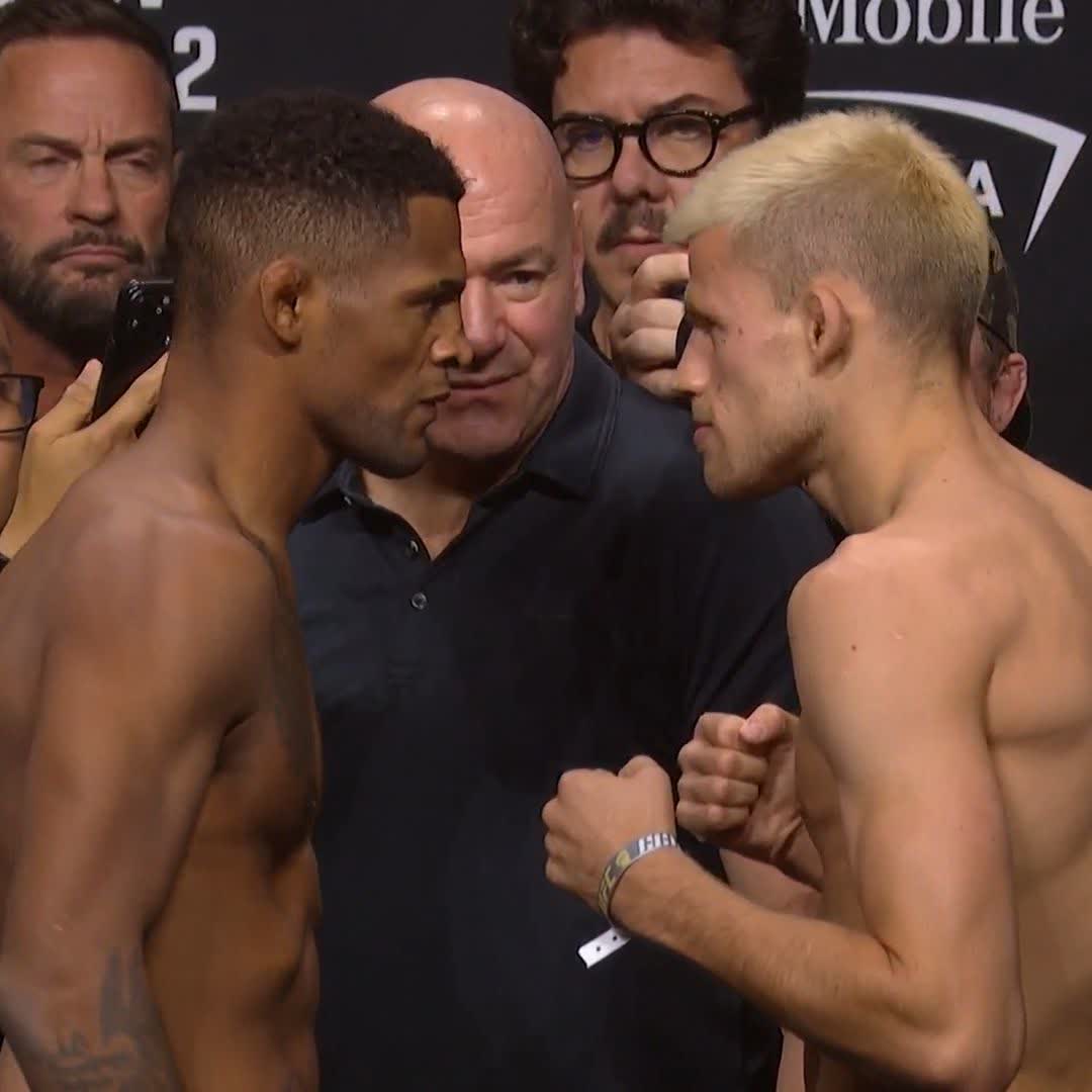 パッチー・ミックス×ヤクブ・ヴィクワチ フェイスオフ！ #UFC