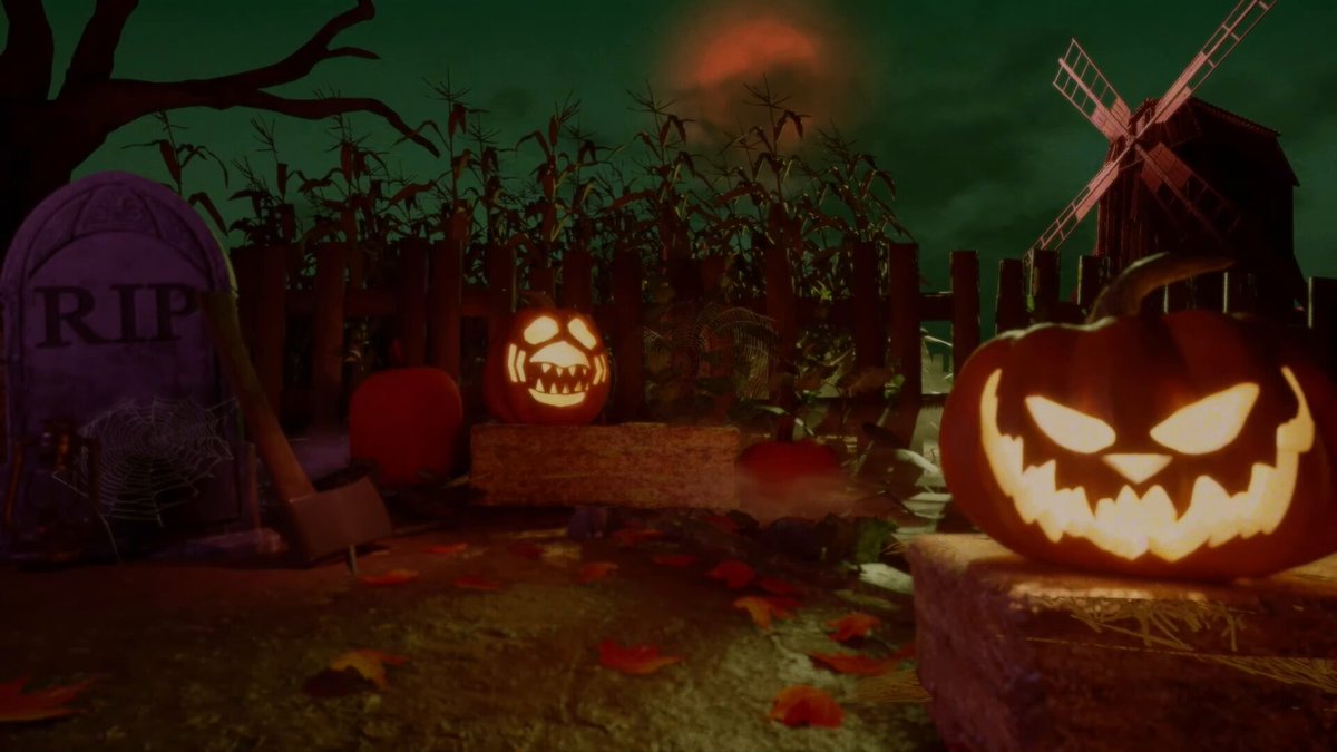 FNAFシリーズを手掛ける @SteelWoolStudios が突如『Spooky Halloween Ambience』（不気味なハロウィン環境音）を公開!! 作業用BGMの形を保っているかと思いきや定期的に『彼ら』がカメラに映り込みます…!!! #FNAF