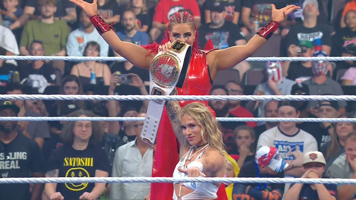 .Sol Ruca and ZARIA are ready to take on CHELSEA GREEN and Alba Fyre 🏴󠁧󠁢󠁳󠁣󠁴󠁿🔥 💪