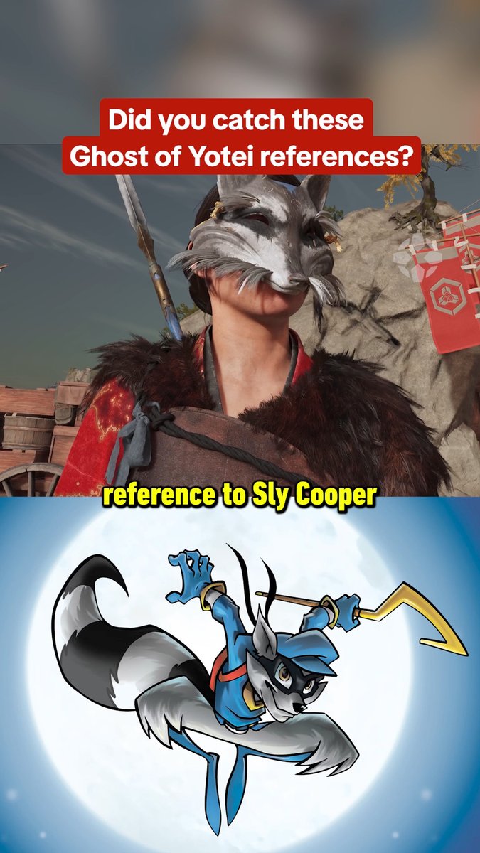 Ghost of Yotei features references to Sly Cooper and Infamous:
