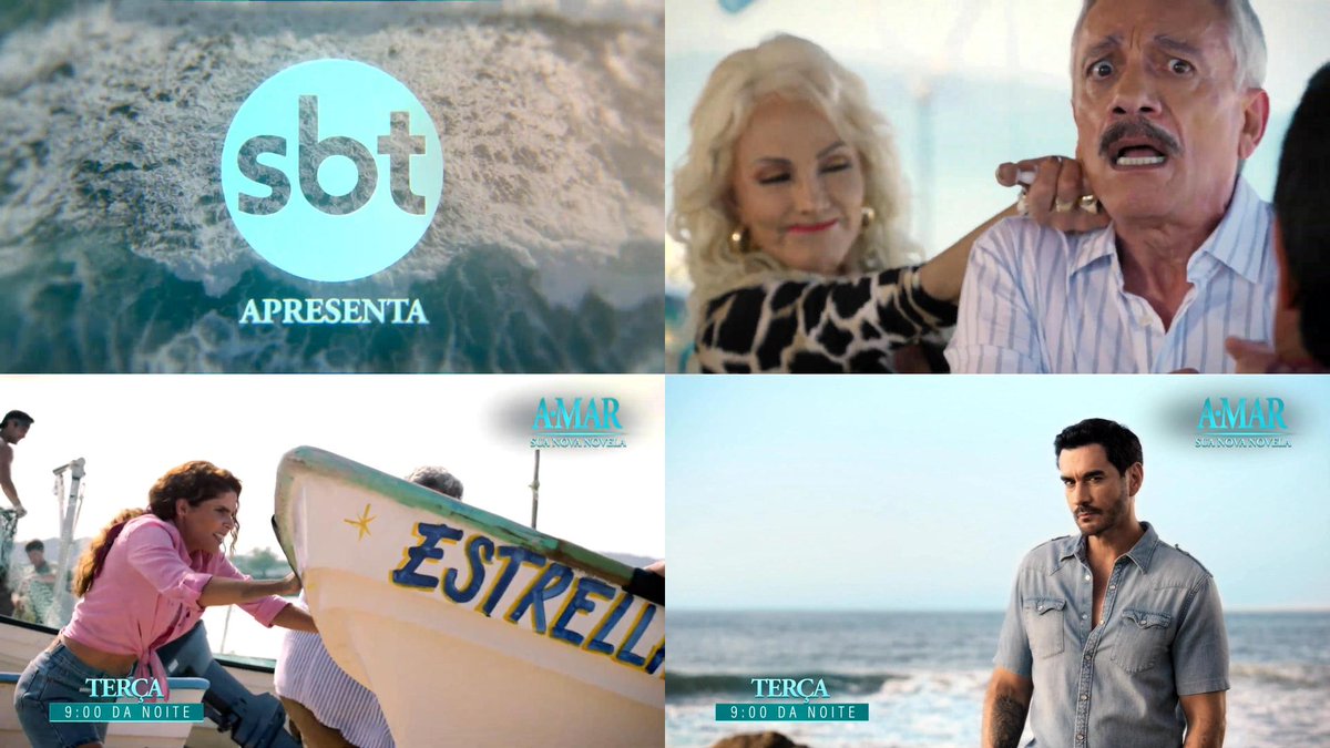SBT lança trailer contando a história de sua próxima novela inédita "A•Mar". #AMar #AsFilhasDaSenhoraGarcia