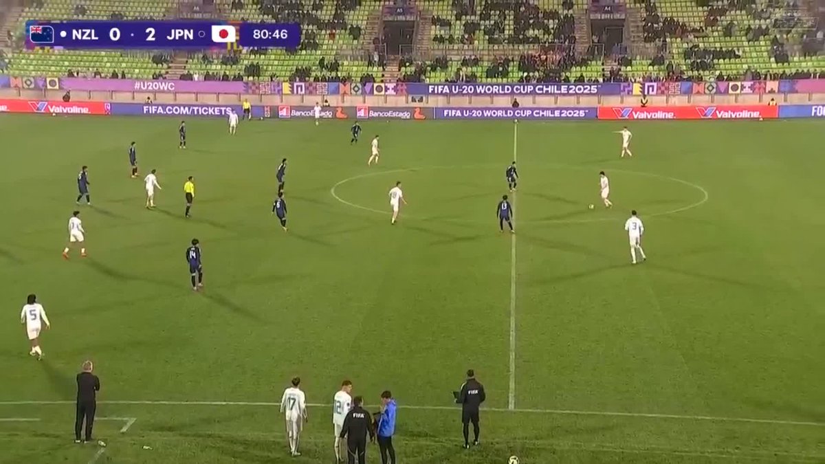 高岡伶颯のまた抜きから石井久継が華麗なゴール🇯🇵✨ 若き日本代表がワールドカップで躍動🔥 #U20WorldCup