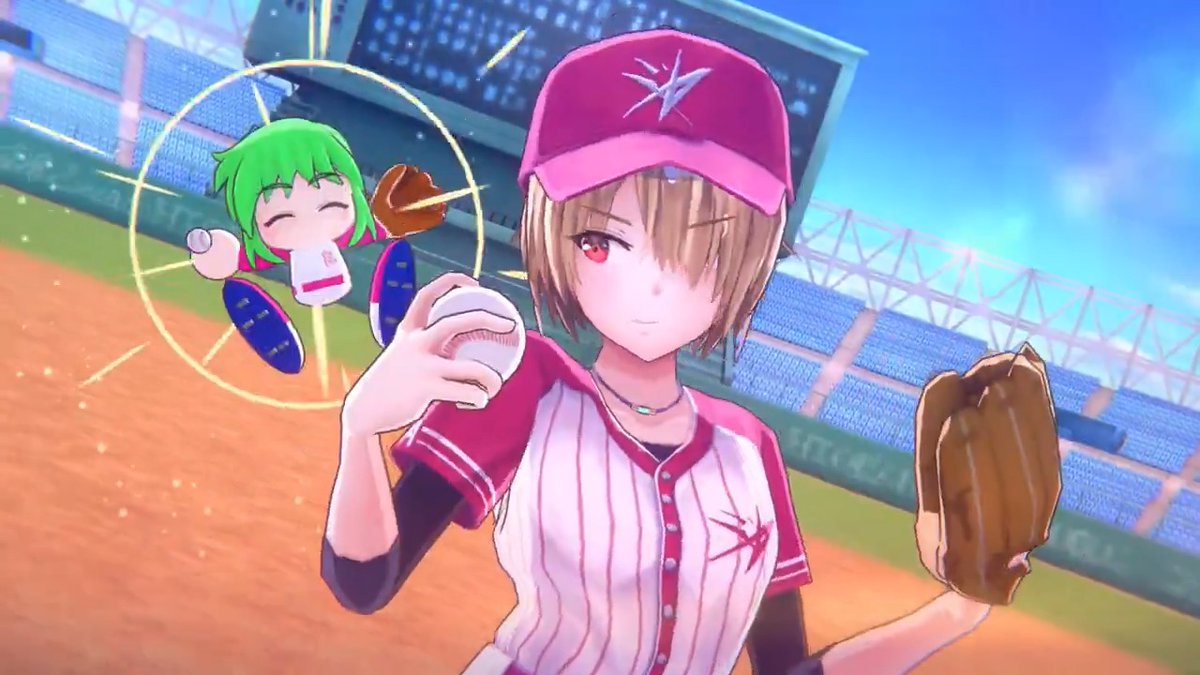 【#ヘブバンパワプロコラボ開催中！】 「実況パワフルプロ野球コラボガチャ -茅森月歌-」開催中！ ▼登場中期間限定スタイル ・SS<レゾナンス>[白熱！勝利を呼ぶ一球入魂！]茅森月歌（CV #楠木ともり） 開催期間は10月31日10:59まで！ #ヘブバン
