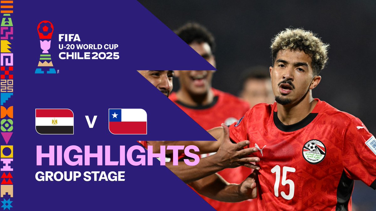 Egypt 🆚 Chile #U20WC